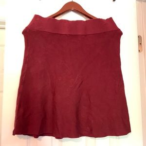 Loft Midi Knit Skirt